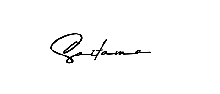 Create a beautiful signature design for name Saitama. With this signature (Asem Kandis PERSONAL USE) fonts, you can make a handwritten signature for free. Saitama signature style 9 images and pictures png