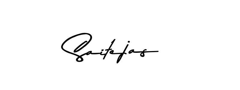 You can use this online signature creator to create a handwritten signature for the name Saitejas. This is the best online autograph maker. Saitejas signature style 9 images and pictures png