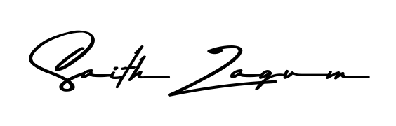 A timeless handwritten aesthetic for Saith Zagum. The Asem Kandis PERSONAL USE font gives your signature a handcrafted feel with natural curves. Saith Zagum signature style 9 images and pictures png