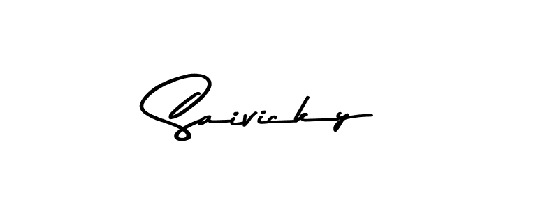 Saivicky stylish signature style. Best Handwritten Sign (Asem Kandis PERSONAL USE) for my name. Handwritten Signature Collection Ideas for my name Saivicky. Saivicky signature style 9 images and pictures png