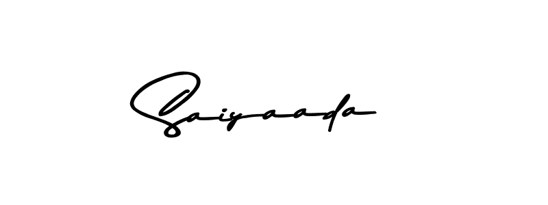 Also we have Saiyaada name is the best signature style. Create professional handwritten signature collection using Asem Kandis PERSONAL USE autograph style. Saiyaada signature style 9 images and pictures png