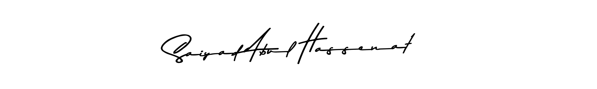 Also we have Saiyad Abul Hassenat name is the best signature style. Create professional handwritten signature collection using Asem Kandis PERSONAL USE autograph style. Saiyad Abul Hassenat signature style 9 images and pictures png