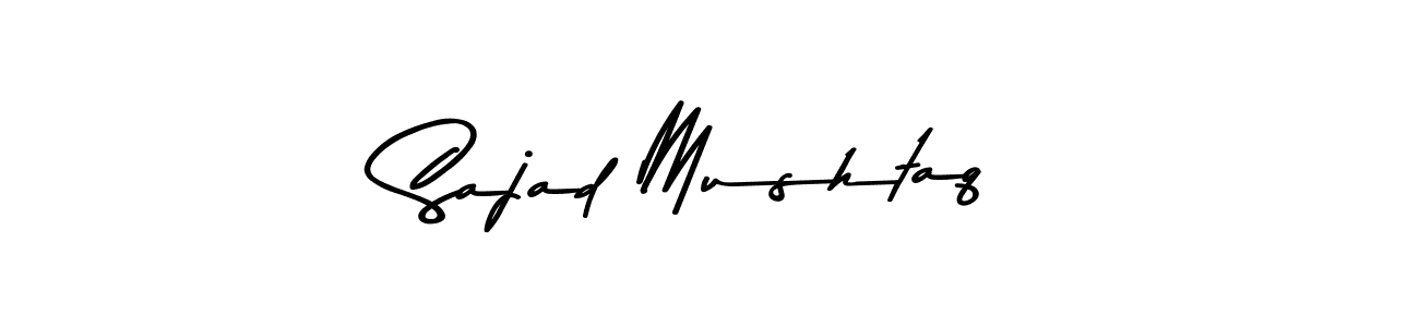 How to make Sajad Mushtaq signature? Asem Kandis PERSONAL USE is a professional autograph style. Create handwritten signature for Sajad Mushtaq name. Sajad Mushtaq signature style 9 images and pictures png