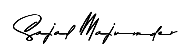 A timeless handwritten aesthetic for Sajal Majumder. The Asem Kandis PERSONAL USE font gives your signature a handcrafted feel with natural curves. Sajal Majumder signature style 9 images and pictures png