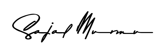 Achieve flawless digital penmanship with Sajal Murmu name in Asem Kandis PERSONAL USE font. The perfect tool for creating online signatures. Sajal Murmu signature style 9 images and pictures png