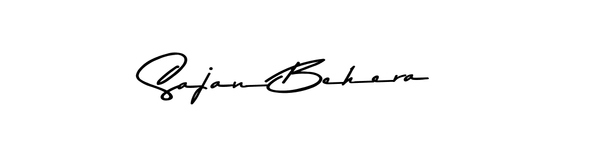 Create a beautiful signature design for name Sajan Behera. With this signature (Asem Kandis PERSONAL USE) fonts, you can make a handwritten signature for free. Sajan Behera signature style 9 images and pictures png