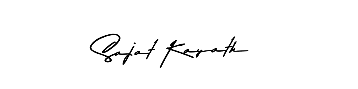 Asem Kandis PERSONAL USE is a professional signature style that is perfect for those who want to add a touch of class to their signature. It is also a great choice for those who want to make their signature more unique. Get Sajat Kayath name to fancy signature for free. Sajat Kayath signature style 9 images and pictures png