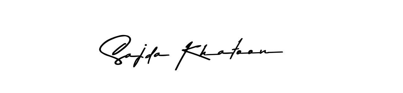 Similarly Asem Kandis PERSONAL USE is the best handwritten signature design. Signature creator online .You can use it as an online autograph creator for name Sajda Khatoon. Sajda Khatoon signature style 9 images and pictures png