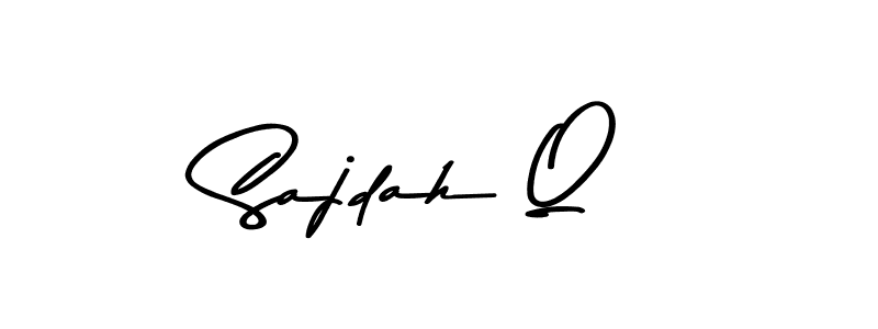 How to make Sajdah Q signature? Asem Kandis PERSONAL USE is a professional autograph style. Create handwritten signature for Sajdah Q name. Sajdah Q signature style 9 images and pictures png