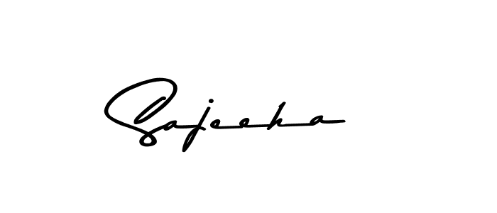 How to make Sajeeha signature? Asem Kandis PERSONAL USE is a professional autograph style. Create handwritten signature for Sajeeha name. Sajeeha signature style 9 images and pictures png