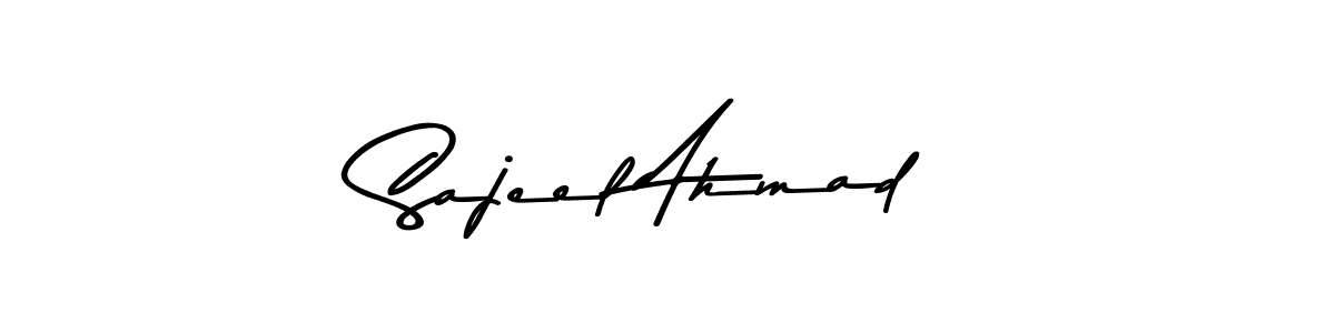 Here are the top 10 professional signature styles for the name Sajeel Ahmad. These are the best autograph styles you can use for your name. Sajeel Ahmad signature style 9 images and pictures png