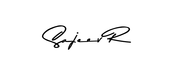 Design your own signature with our free online signature maker. With this signature software, you can create a handwritten (Asem Kandis PERSONAL USE) signature for name Sajeev R. Sajeev R signature style 9 images and pictures png