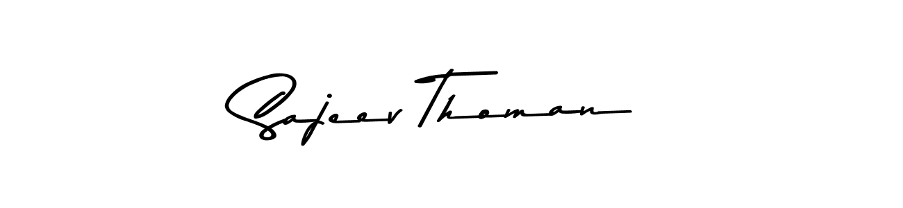 if you are searching for the best signature style for your name Sajeev Thoman. so please give up your signature search. here we have designed multiple signature styles  using Asem Kandis PERSONAL USE. Sajeev Thoman signature style 9 images and pictures png