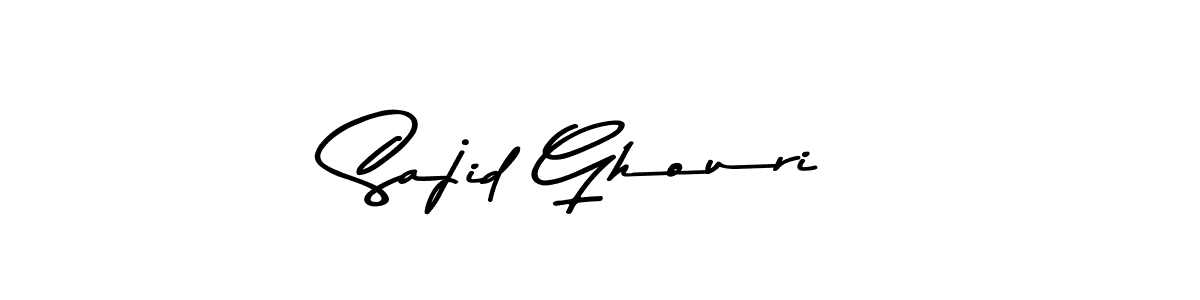 Also You can easily find your signature by using the search form. We will create Sajid Ghouri name handwritten signature images for you free of cost using Asem Kandis PERSONAL USE sign style. Sajid Ghouri signature style 9 images and pictures png