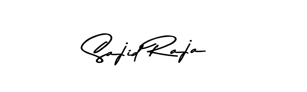 Sajid Raja stylish signature style. Best Handwritten Sign (Asem Kandis PERSONAL USE) for my name. Handwritten Signature Collection Ideas for my name Sajid Raja. Sajid Raja signature style 9 images and pictures png