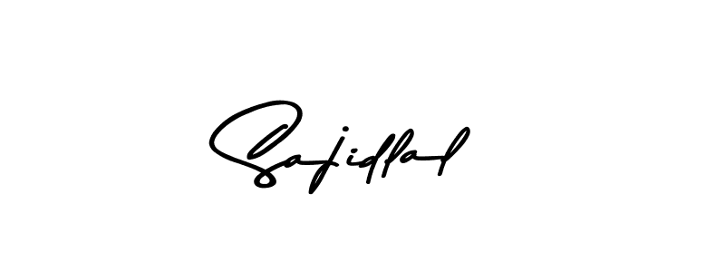 Sajidlal stylish signature style. Best Handwritten Sign (Asem Kandis PERSONAL USE) for my name. Handwritten Signature Collection Ideas for my name Sajidlal. Sajidlal signature style 9 images and pictures png
