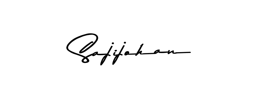 Sajijohan stylish signature style. Best Handwritten Sign (Asem Kandis PERSONAL USE) for my name. Handwritten Signature Collection Ideas for my name Sajijohan. Sajijohan signature style 9 images and pictures png