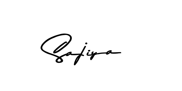 How to make Sajiya name signature. Use Asem Kandis PERSONAL USE style for creating short signs online. This is the latest handwritten sign. Sajiya signature style 9 images and pictures png