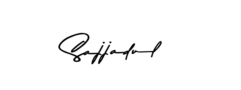 Design your own signature with our free online signature maker. With this signature software, you can create a handwritten (Asem Kandis PERSONAL USE) signature for name Sajjadul. Sajjadul signature style 9 images and pictures png