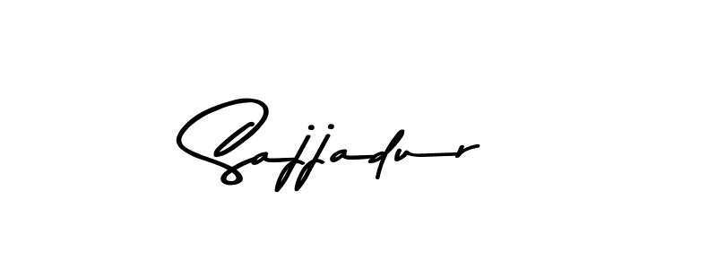 Make a beautiful signature design for name Sajjadur. Use this online signature maker to create a handwritten signature for free. Sajjadur signature style 9 images and pictures png