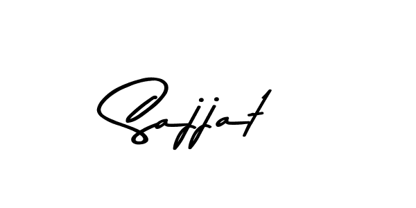 Create a beautiful signature design for name Sajjat. With this signature (Asem Kandis PERSONAL USE) fonts, you can make a handwritten signature for free. Sajjat signature style 9 images and pictures png