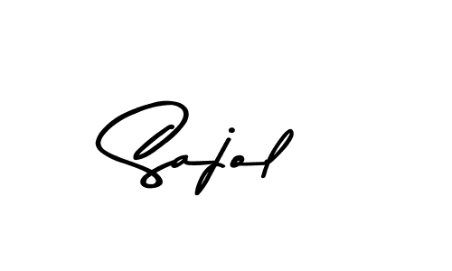 Use a signature maker to create a handwritten signature online. With this signature software, you can design (Asem Kandis PERSONAL USE) your own signature for name Sajol. Sajol signature style 9 images and pictures png