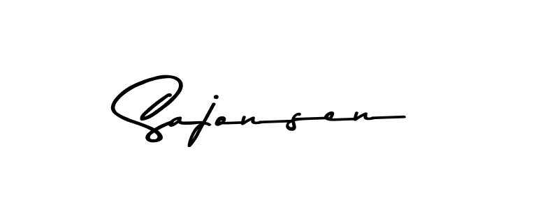Here are the top 10 professional signature styles for the name Sajonsen. These are the best autograph styles you can use for your name. Sajonsen signature style 9 images and pictures png