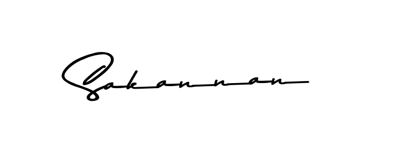 Sakannan stylish signature style. Best Handwritten Sign (Asem Kandis PERSONAL USE) for my name. Handwritten Signature Collection Ideas for my name Sakannan. Sakannan signature style 9 images and pictures png