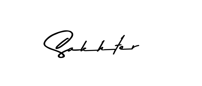 Also You can easily find your signature by using the search form. We will create Sakhter name handwritten signature images for you free of cost using Asem Kandis PERSONAL USE sign style. Sakhter signature style 9 images and pictures png