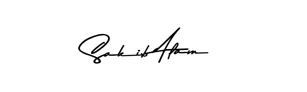 You should practise on your own different ways (Asem Kandis PERSONAL USE) to write your name (Sakib Alam) in signature. don't let someone else do it for you. Sakib Alam signature style 9 images and pictures png