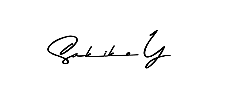Make a beautiful signature design for name Sakiko Y. Use this online signature maker to create a handwritten signature for free. Sakiko Y signature style 9 images and pictures png
