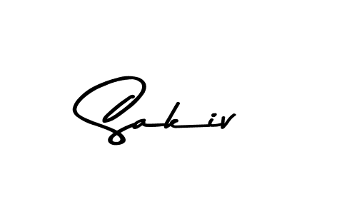 How to make Sakiv signature? Asem Kandis PERSONAL USE is a professional autograph style. Create handwritten signature for Sakiv name. Sakiv signature style 9 images and pictures png