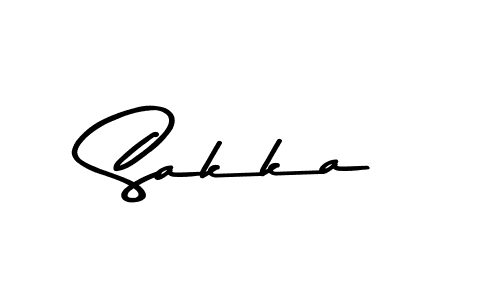 Use a signature maker to create a handwritten signature online. With this signature software, you can design (Asem Kandis PERSONAL USE) your own signature for name Sakka. Sakka signature style 9 images and pictures png