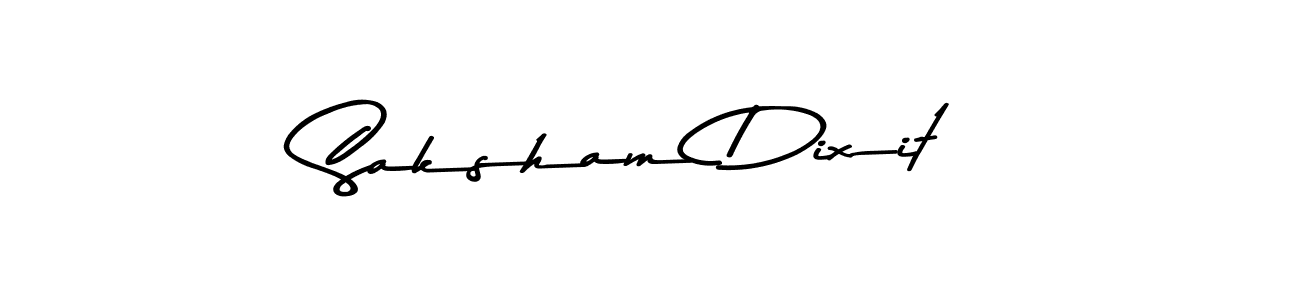 Asem Kandis PERSONAL USE is a professional signature style that is perfect for those who want to add a touch of class to their signature. It is also a great choice for those who want to make their signature more unique. Get Saksham Dixit name to fancy signature for free. Saksham Dixit signature style 9 images and pictures png