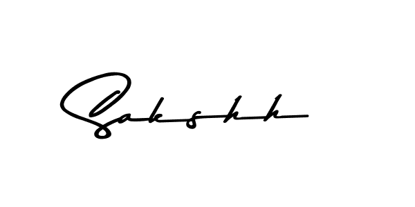 Sakshh stylish signature style. Best Handwritten Sign (Asem Kandis PERSONAL USE) for my name. Handwritten Signature Collection Ideas for my name Sakshh. Sakshh signature style 9 images and pictures png