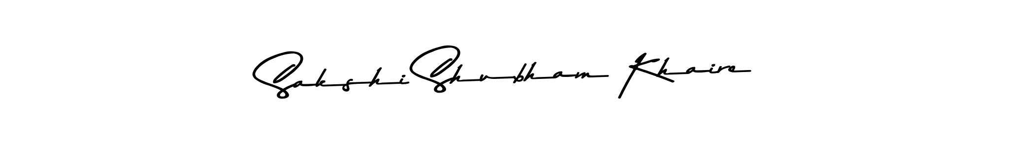 Similarly Asem Kandis PERSONAL USE is the best handwritten signature design. Signature creator online .You can use it as an online autograph creator for name Sakshi Shubham Khaire. Sakshi Shubham Khaire signature style 9 images and pictures png