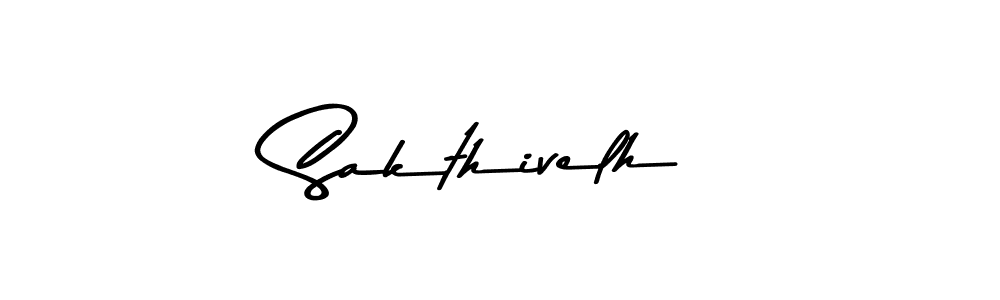 Sakthivelh stylish signature style. Best Handwritten Sign (Asem Kandis PERSONAL USE) for my name. Handwritten Signature Collection Ideas for my name Sakthivelh. Sakthivelh signature style 9 images and pictures png