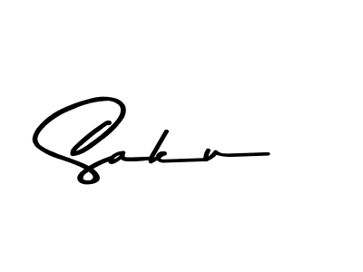 Also we have Saku name is the best signature style. Create professional handwritten signature collection using Asem Kandis PERSONAL USE autograph style. Saku signature style 9 images and pictures png