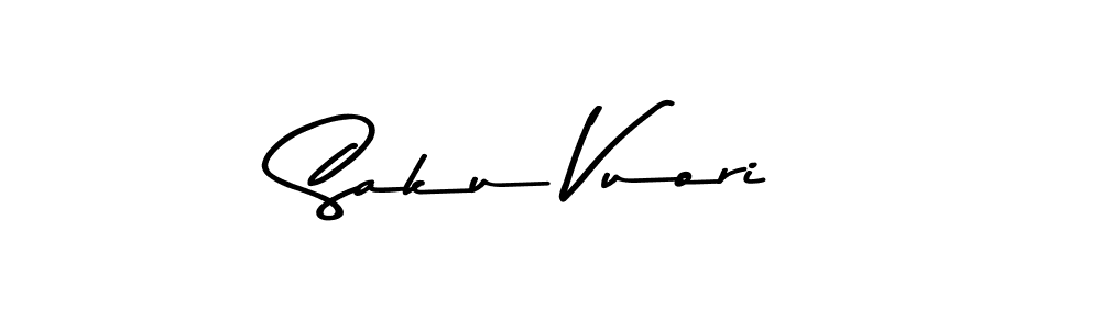 Design your own signature with our free online signature maker. With this signature software, you can create a handwritten (Asem Kandis PERSONAL USE) signature for name Saku Vuori. Saku Vuori signature style 9 images and pictures png