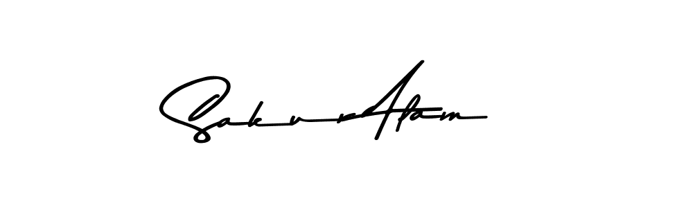 The best way (Asem Kandis PERSONAL USE) to make a short signature is to pick only two or three words in your name. The name Sakur Alam include a total of six letters. For converting this name. Sakur Alam signature style 9 images and pictures png