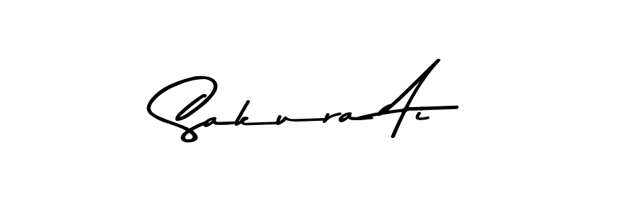Similarly Asem Kandis PERSONAL USE is the best handwritten signature design. Signature creator online .You can use it as an online autograph creator for name Sakura Ai. Sakura Ai signature style 9 images and pictures png