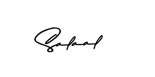 Similarly Asem Kandis PERSONAL USE is the best handwritten signature design. Signature creator online .You can use it as an online autograph creator for name Salaal. Salaal signature style 9 images and pictures png