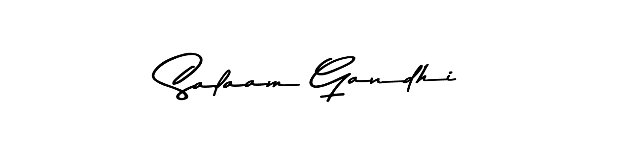 See photos of Salaam Gandhi official signature by Spectra . Check more albums & portfolios. Read reviews & check more about Asem Kandis PERSONAL USE font. Salaam Gandhi signature style 9 images and pictures png