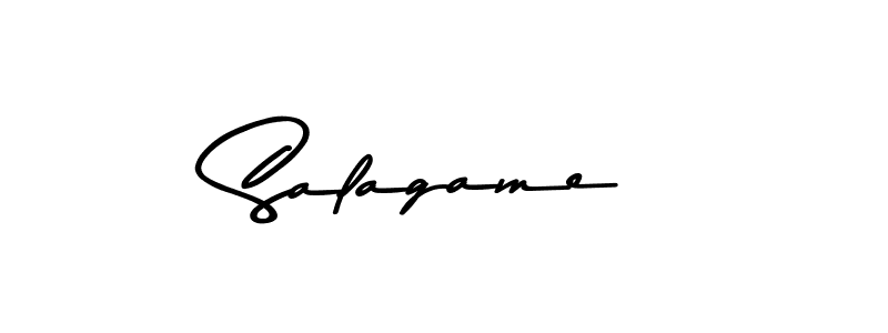 Here are the top 10 professional signature styles for the name Salagame. These are the best autograph styles you can use for your name. Salagame signature style 9 images and pictures png