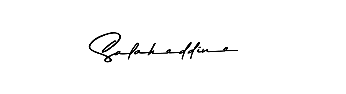 Create a beautiful signature design for name Salaheddine. With this signature (Asem Kandis PERSONAL USE) fonts, you can make a handwritten signature for free. Salaheddine signature style 9 images and pictures png