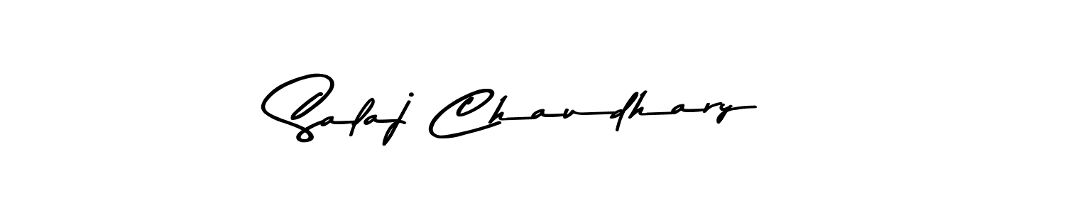 Here are the top 10 professional signature styles for the name Salaj Chaudhary. These are the best autograph styles you can use for your name. Salaj Chaudhary signature style 9 images and pictures png