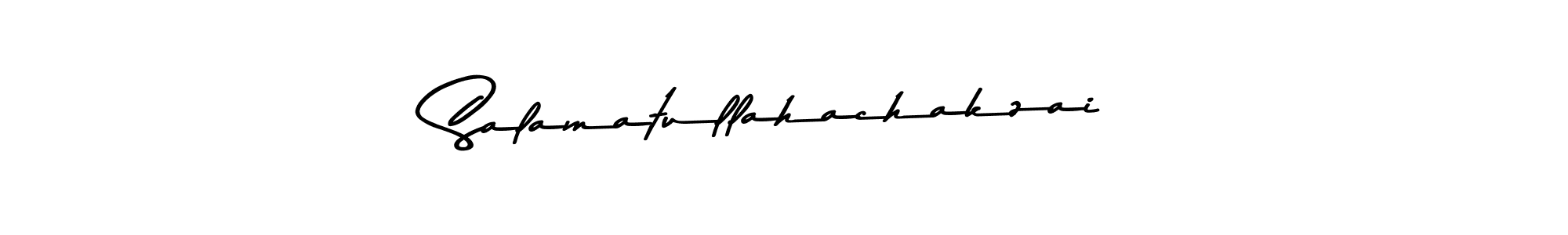 You can use this online signature creator to create a handwritten signature for the name Salamatullahachakzai. This is the best online autograph maker. Salamatullahachakzai signature style 9 images and pictures png