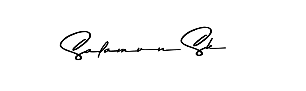 The best way (Asem Kandis PERSONAL USE) to make a short signature is to pick only two or three words in your name. The name Salamun Sk include a total of six letters. For converting this name. Salamun Sk signature style 9 images and pictures png