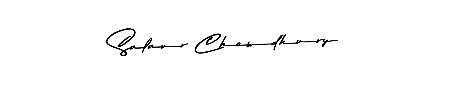 How to make Salaur Chowdhury signature? Asem Kandis PERSONAL USE is a professional autograph style. Create handwritten signature for Salaur Chowdhury name. Salaur Chowdhury signature style 9 images and pictures png