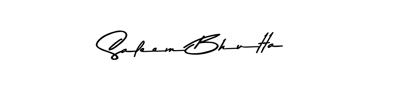 if you are searching for the best signature style for your name Saleem Bhutta. so please give up your signature search. here we have designed multiple signature styles  using Asem Kandis PERSONAL USE. Saleem Bhutta signature style 9 images and pictures png
